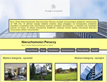 Tablet Screenshot of peruccy.pl